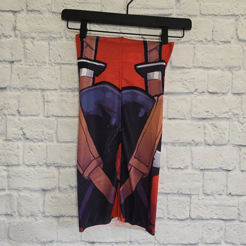 Marvel Deadpool Neck Gaiter Face Cover Cosplay Mask Scarf New